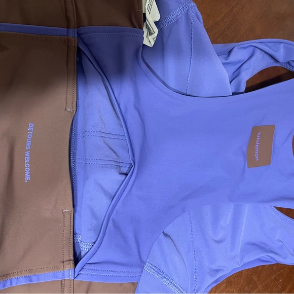 Lululemon Set- Lululemon Hike to Swim Bra Hike to Swim Shorts - Picture 9 of 12